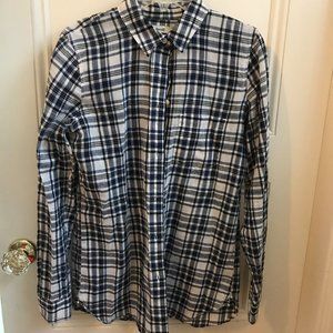 Madewell Plaid Shirt - xs Slim Fit